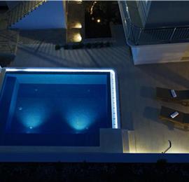 6 Bedroom Beachfront Villa with Heated Pool near Vela Luka on Korcula Island, Sleep 12
